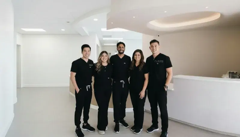 Fusion Dental team providing family-friendly dental care in Roseville and El Dorado Hills