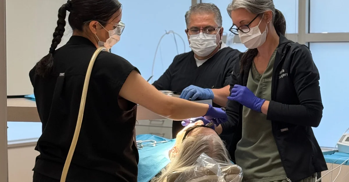 An experienced surgical team plans every detail